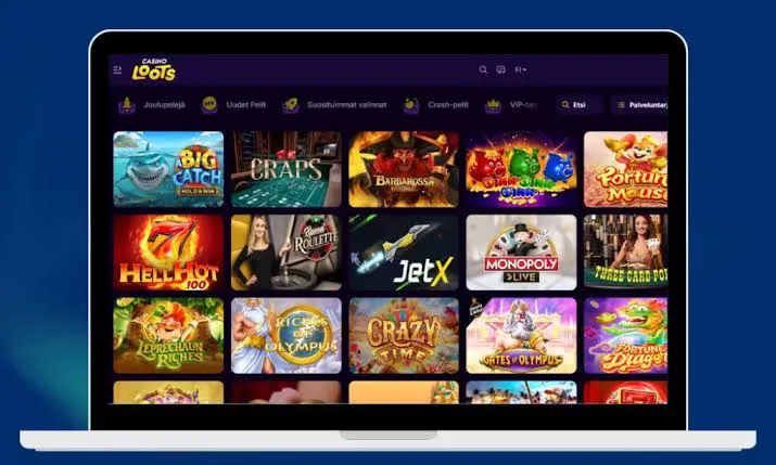 CasinoLoots app-skjermbilde